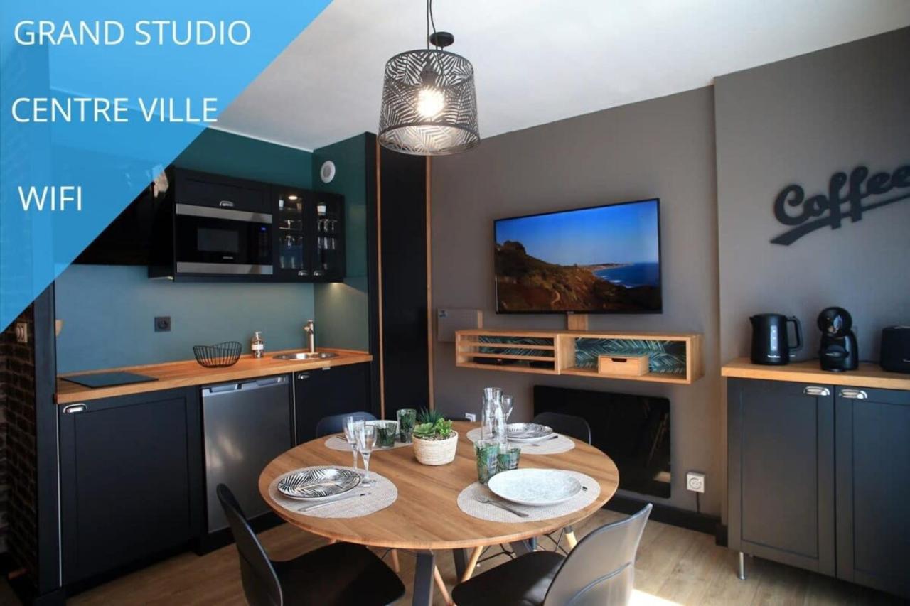 Charmant Studio Centre Ville Grand Confort Gare Saint-Quentin  Exterior photo